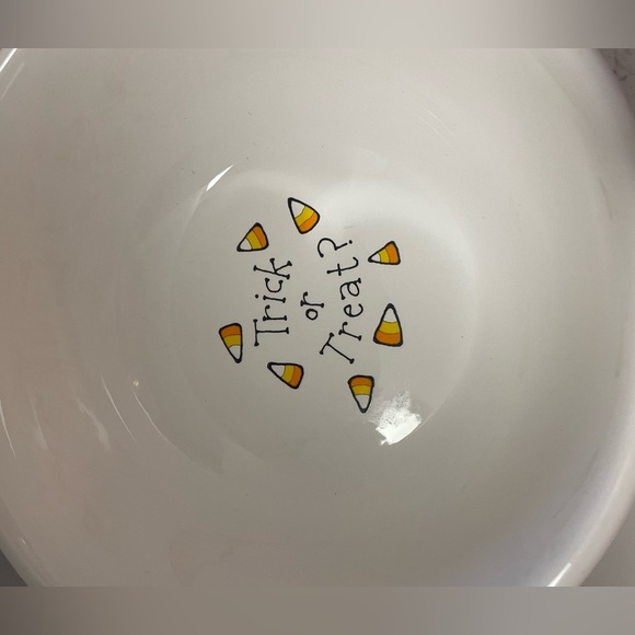 Vintage Goblins by Ursula Dodge Signature Halloween Trick or Treat Candy Bowl - Picture 3 of 4